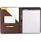 Samsill Contrast Stitch Leather Padfolio, 8-1/2'x11", Tan SAM71716 - alternate 4